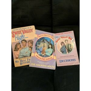 Lot Of Vintage Sweet Valley High Twins Books